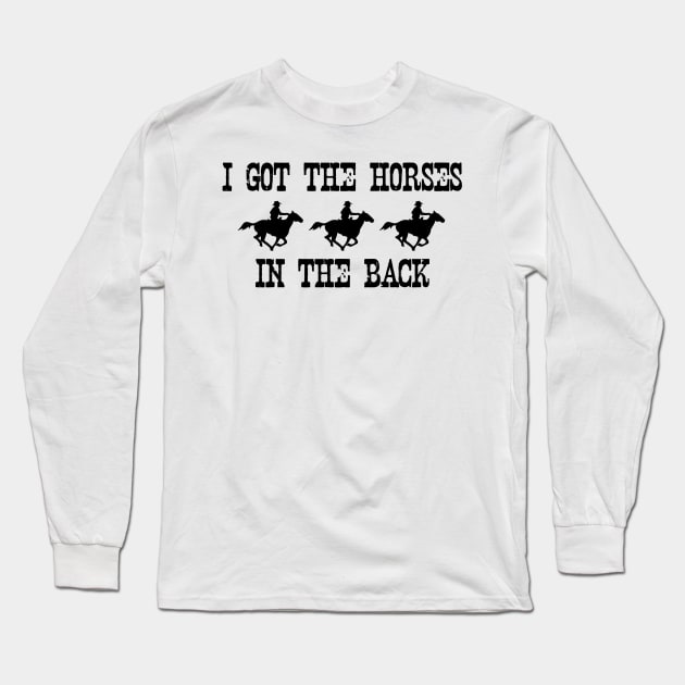 Old Town Road Long Sleeve T-Shirt by marissasiegel